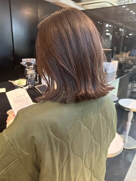 ケーツー心斎橋 クイーンズガーデン バイ ケーツー(K two QUEEN'S GARDEN by K two) ナチュラルレイヤーボブ*外ハネボブ*髪質改善トリートメント