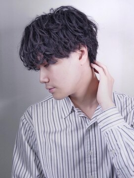 グロウ 天神店(growth) 春夏メンズヘア/波巻スパイラル/シースルーマッシュ