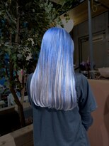 ジルバイジゼル(JILL by GiseL)&nbsp;中世ウルフ/メンズウルフ/ハイトーン/ダブルカラー/ホワイト