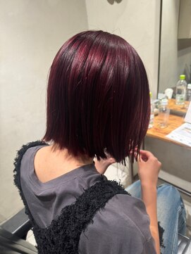 ニュートン(NEWTON) ミニボブ20代30代髪質改善ハイライトインナーカラー立川