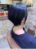 ショート×縮毛矯正