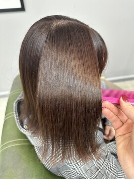 ヘアーアンドビューティーザ エフ(Hair Beauty the F) *艶髪_髪質改善カラー_ナチュラルブラウン_m150