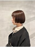 前上がりボブ