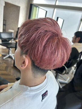 ステレオ ヘアデザイン 安城店(STEREO HAIR DESIGN) …ピンクカラー(1月)…