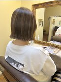 おしゃれママの切りっぱなしボブ♪