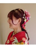 『おめでたい日』にオススメの編みおろしアレンジ☆