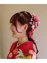 桜デコルポル(桜DECOルポル) 『おめでたい日』にオススメの編みおろしアレンジ☆