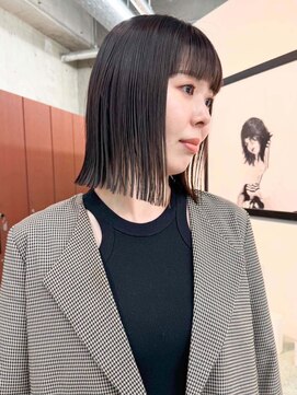 ノエ(noe) ホワイトグレージュ/デジタルパーマ/チェリーブラウン/栄k40