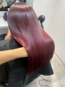 アルメリア 池袋(Arumeria) 艶髪髪質改善レッドブラウン10代20代30代40代