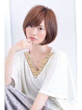 クレドガーデン 柏(CRED GARDEN) ミセスひし形前下がりロブ/髪質改善/ショート20代30代40代/[柏]