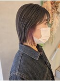 イヤリングカラー×ピンク