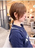 ショート/ショートボブ/ショートカット/丸みショート/大宮