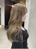 #ブリーチなしダブルカラー＃グレージュ＃ブラウン＃ベージュ