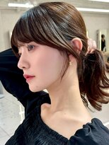 アッシュ 茗荷谷店(Ash)&nbsp;09似合わせ顔まわり/レイヤーロング/韓国ヘア/小顔カット