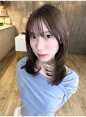 透明感カラー/髪質改善/縮毛矯正/韓国風レイヤーカット