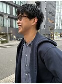 men's/刈り上げスパイキーメンズツーブロックショート刈上げ