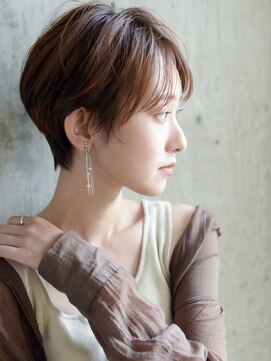 エルランカ(L.lanka) ハンサムショート/耳掛け/丸みショート/ショートボブ/マッシュ