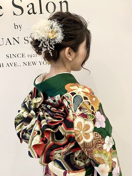 ゼストソエル(ZEST soell) 成人式ヘア 振袖 二十歳 着物レンタル【立川/soell/水島】