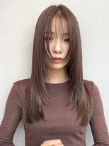 トリッカ シブヤ(TRICCA SHIBUYA)&nbsp;ブラウン/暖色/寒色/ロング/ハッシュ/レイヤー/ミディアム/小顔