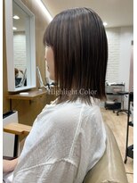 ループ(LOOP) ナチュラル/ベージュ/ハイライトカラー