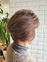 松本平太郎美容室 吉祥寺パートファイブ(PART5) 40代50代60代×ショートレイヤー×イノアカラー×ハイライト