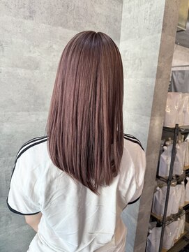 ブレイブ ヘアデザイン(BRaeVE hair design) ピンクベージュ