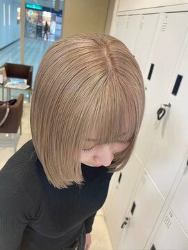 キャパ(CAPA) デザインブリーチカラー(茅ケ崎/ブリーチカラー/ダブルカラー)