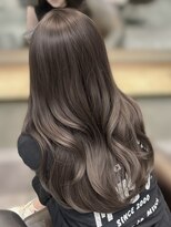 ベレーザ 渋谷(BELEZA)&nbsp;グレージュ/ブリーチなしダブルカラー/赤み消しカラー