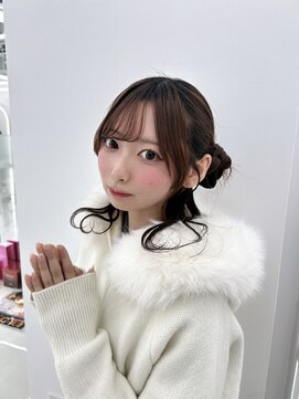 コア プラス 立川(COA PLUS) 結婚式ヘア卒業式ヘア髪質改善ダブルカラーカチモリ轟れな