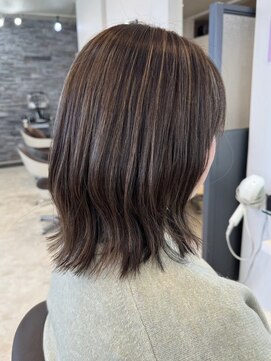 ガーデン 西川田店(garden) 宇都宮ショートカット白髪ぼかしハイライト白髪染め髪質改善