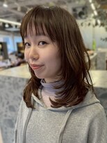 マッシュ チャヤマチ(MASHU chayamachi) 柔らか透明感/ブリーチなし/オリーブブラウン/大阪梅田