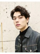 メンズヘアトウキョウ 新宿店(MEN’S HAIR TOKYO) 強め毛流れセンターパート