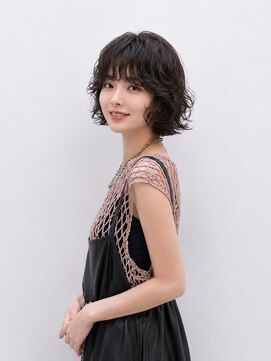 バポス ヘアサロン (BAPOS Hair Salon) ショートレイヤーボブウェーブ