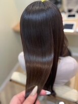 ハイレート 坂戸店(Hairate)&nbsp;うるツヤトリートメントx韓国風ピンクモカブラウン