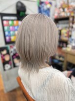 ヲタクに美容室は難しい。&nbsp;ブリーチ☆グレージュ