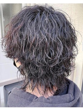 become men's hair 名駅EAST【10月3日 NEW OPEN(予定)】 波巻きパーマ×メンズウルフ/名古屋/名駅/栄