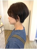秋の大人かわいいショートスタイル/知立市