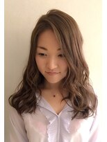 ロンド 銀座(Lond)&nbsp;2017年夏☆ベージュカラーが可愛いロングヘアー 担当本田奈穂美
