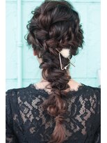 エヌドット 高井田(n.)&nbsp;編み下ろし×パーティーヘアセット