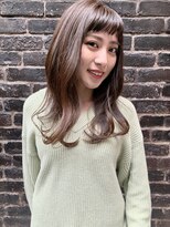 ココロ(COKORO)&nbsp;シースルーバングオリーブベージュ.