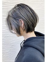 モリオ フロム ロンドン サッポロファクトリー店(morio FROM LONDON)&nbsp;【morio札幌】大人かわいいショートボブ ハイライトカラー