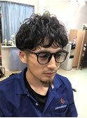 マッシュパーマ