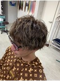 [WHITE RYOTA]  ツイストマッシュ＋ハイライトカラー
