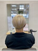 刈り上げ2ブロックマッシュ