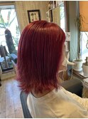 チェリーレッドきりっぱなしボブ★