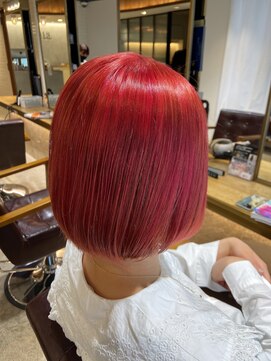 エイト 溝の口店(EIGHT) 【EIGHT溝の口】お客様スタイル_デザインカラー_チェリーレッド