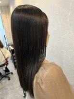 ジーナ 銀座(Zina)&nbsp;髪質改善＊天使のストレート＊ダークグレージュ【Zina銀座】