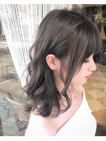 アース 錦糸町店(HAIR&MAKE EARTH) 透ける暗髪×透明度グレージュ
