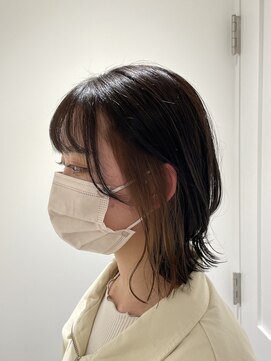 アズールサン 草加西口店(azule-sun) ベージュ イヤリングカラー ブリーチ1回