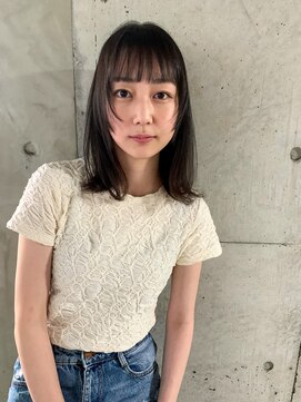 シェノン 武庫之荘(CHAINON) 髪質改善/グレージュカラー/黒髪/ココアベージュ/ボブウルフ